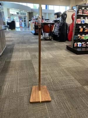 Zither Violin Stand - Walnut